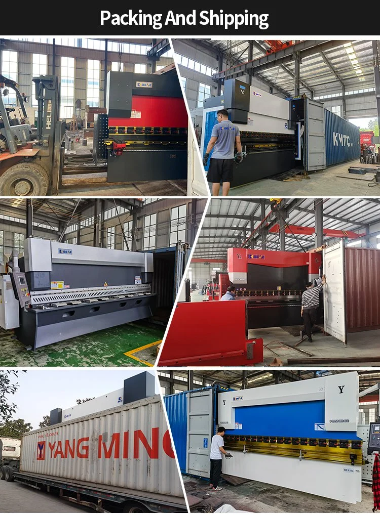 We67K CNC Electro Hydraulic Press Brake 110 Tons 3200 Bending Machine with Da53t System