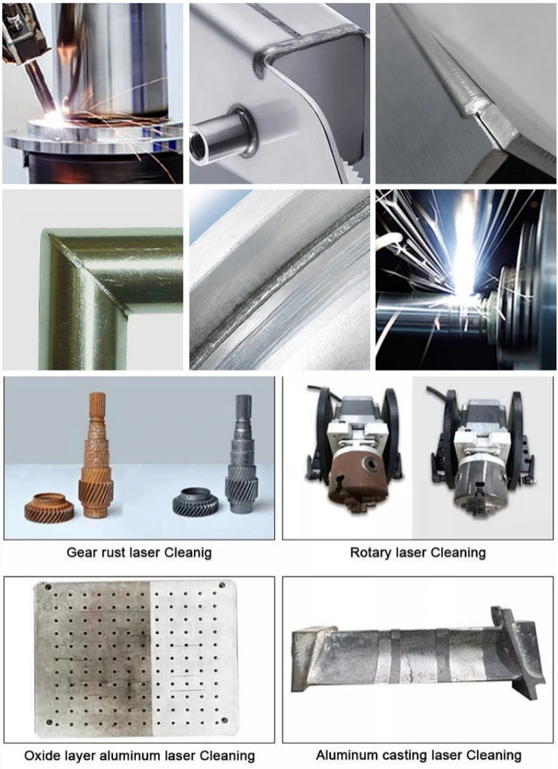 2000W Portable Laser Welder CNC Machine Stainless Steel Laser Cutting and Welding
