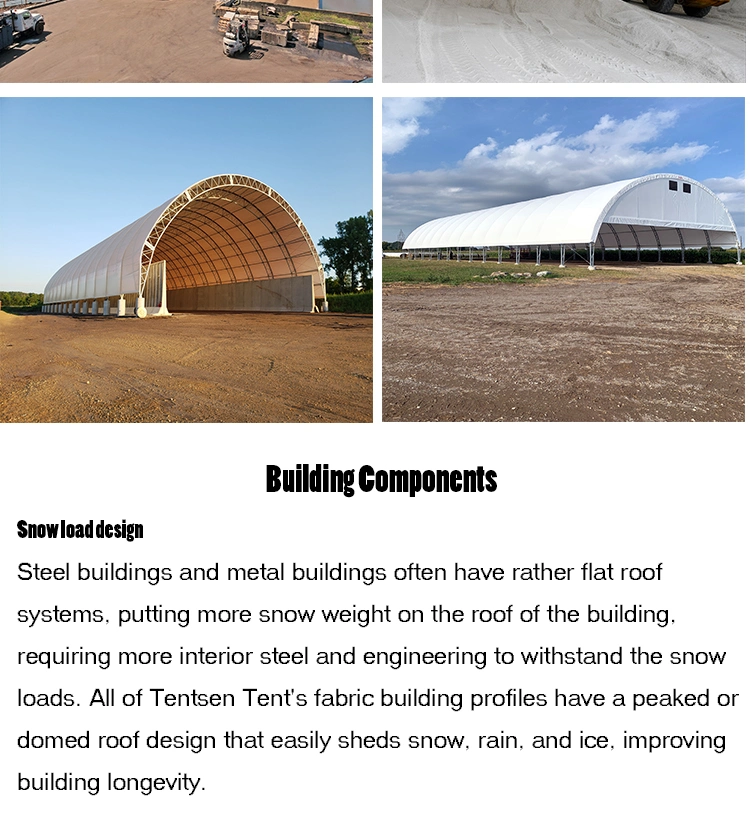 Storage Shelter Structure Building Prefab Hangar Steel Farm Shed