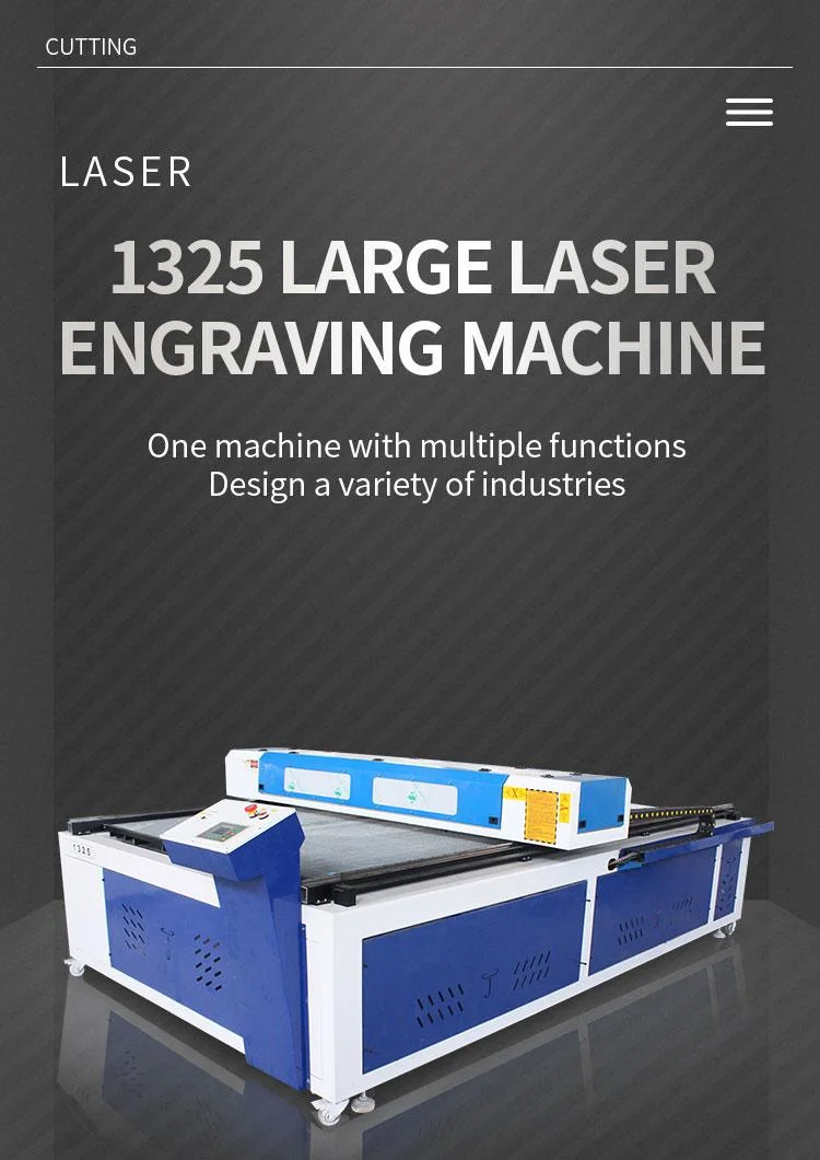 100W 130W CO2 Laser Engraving Machine 1325 CNC Laser Cutter Engraver for MDF Wood Plastic Leather