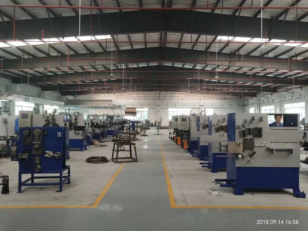 Square Shape Flat Wire Wire Bending Machine with Welding