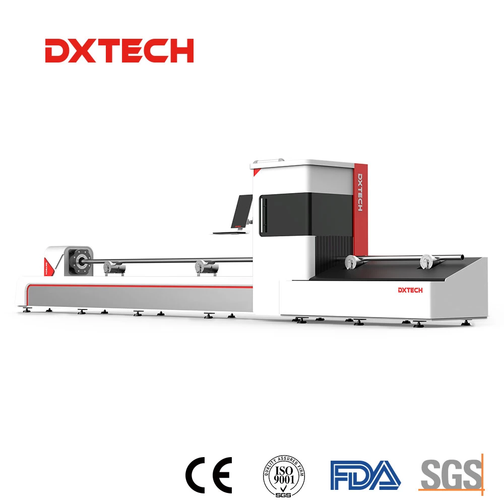 Fiber 2000W CNC Pipe Laser Metal Tube Cutting Machine Suppliers Price Mild Steel Tube Laser Cutter