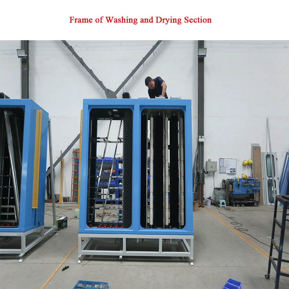 Large Thickness Vertical Glass Washing Machine for Laminated Tempered Insulated Glass
