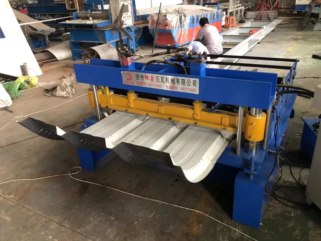 Automatic Custom Metal Roofing Sheet Crimping Hydraulic Curving Machinery Roof Panel Bending Bull Nose Roll Forming Machine