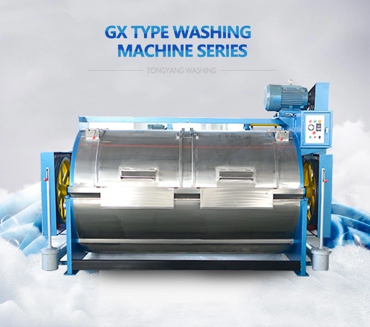 200kg Large Capacity Full Stainless Steel Side Panel Semi-Automatic Washing Machine/Commercial Washer Machine