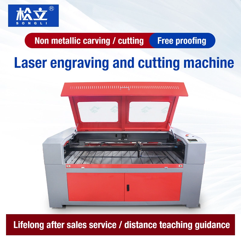 1390 Laser Engraving Cutting Machines 60W 80W 100W Wood Acrylic CNC Laser Engraver Ruida 6442s Front to Rear Design