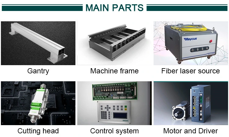 Spot Delivery! Aluminum CNC Fiber Laser Cutter for Metal Carbon Steel