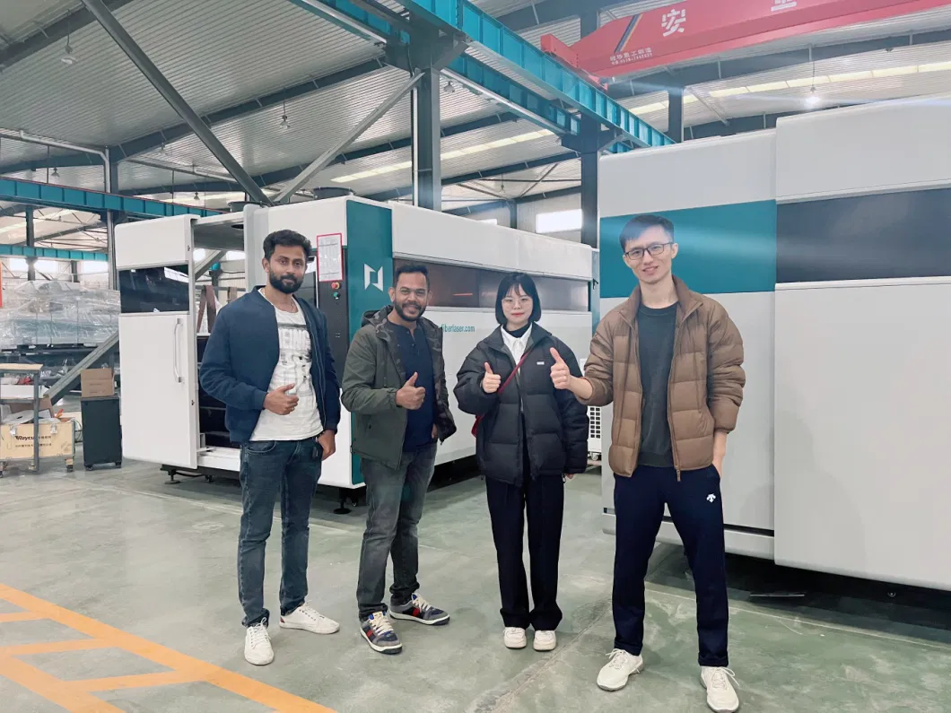 2023 Lxshow Hot Sale CNC Industrial Metal Fiber Laser Cutter with Low Price