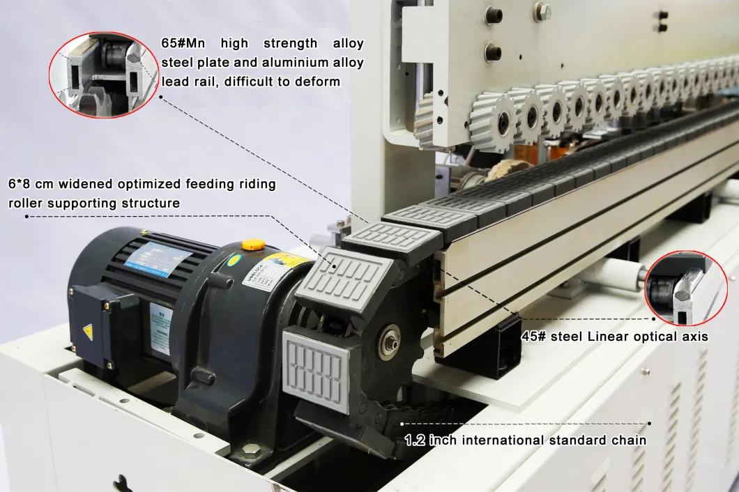 Carpentry Panel Furniture Semi-Automatic Edge Bander Machine