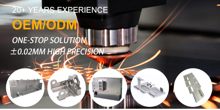 OEM ODM Precision Andozied Aluminum Stainless Steel Bending Laser Cut Metal Processing