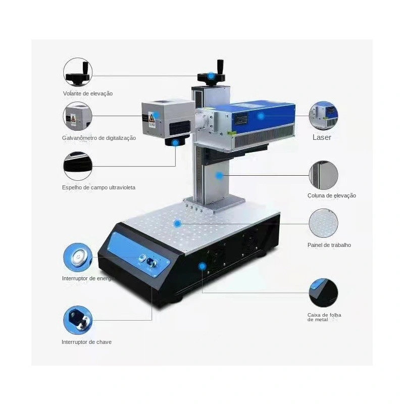 15W Plastic UV Laser Engraving Machine