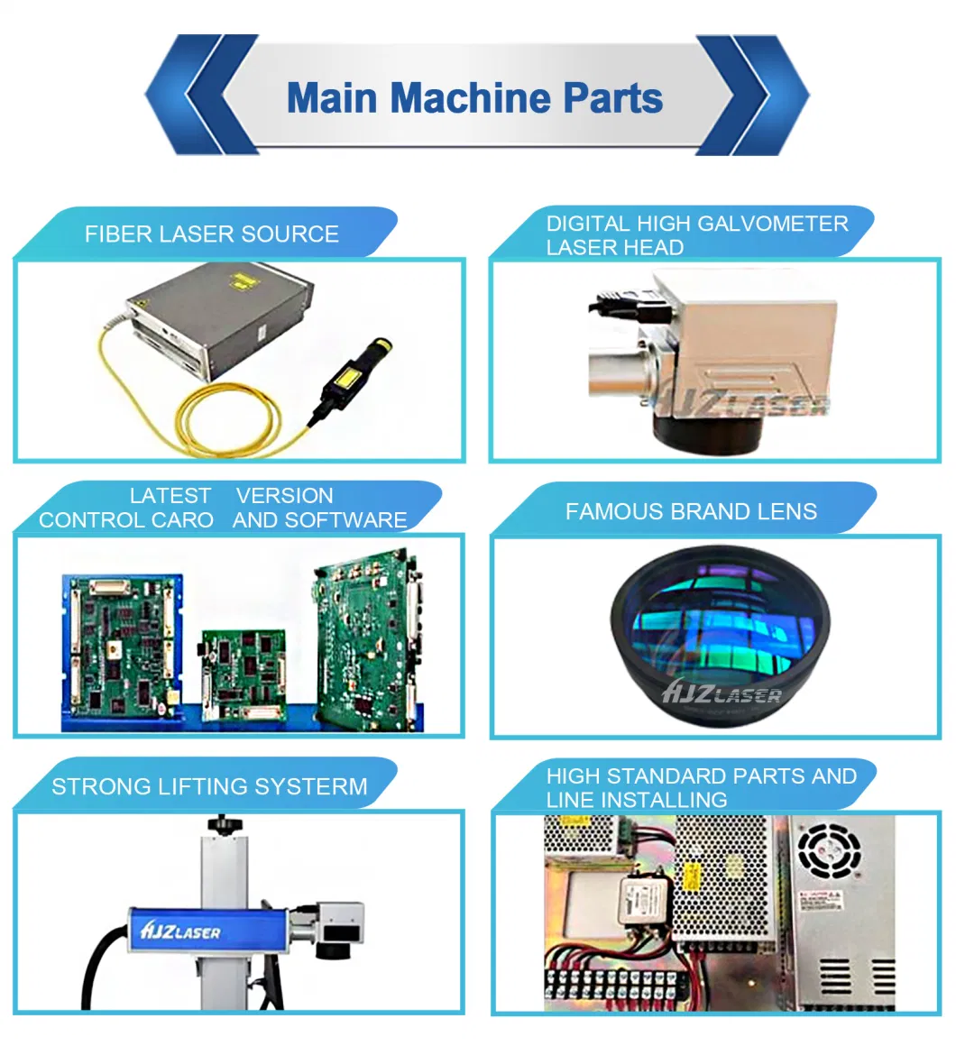 20W 30W Laser Engraving Machine for Marking Cable Seals Metal Strip Seals