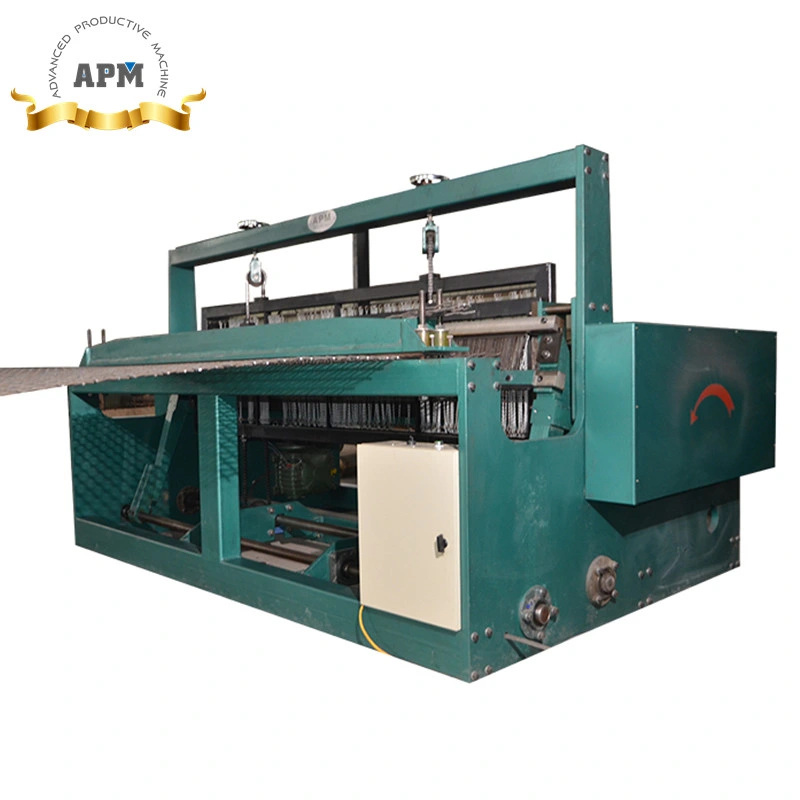 Semi Automatic Crimped Wire Mesh Weaving Machine for Sieve Screen Fence Panel