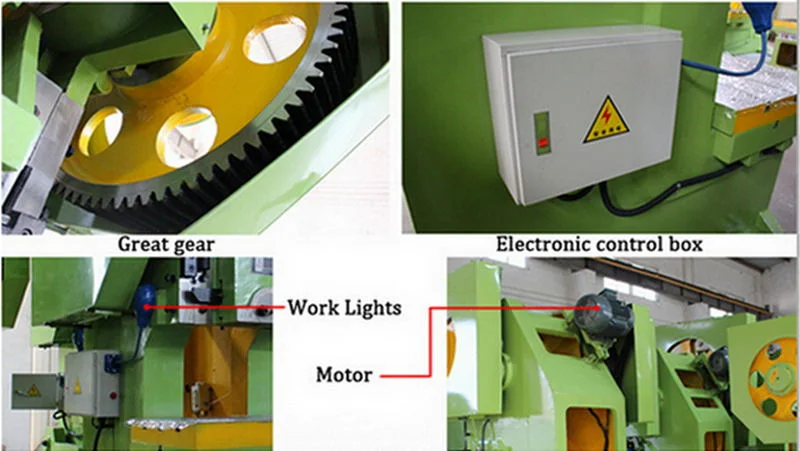 25ton Small Straight Side Single Mechanical Power Press for Machine Part Metal Stamping