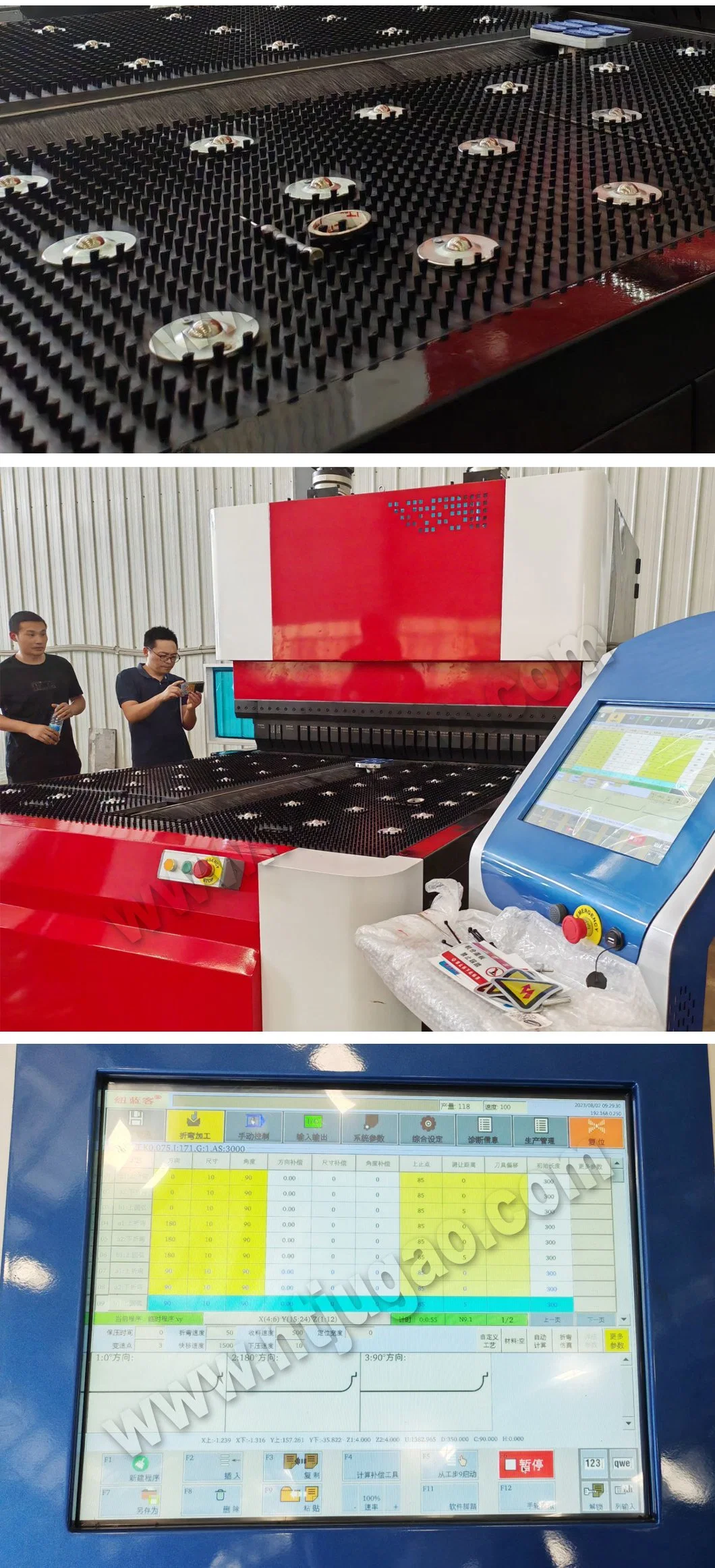 Fully Automatic Mold Plate Bending Machine Professional Sheet Metal Smart Center