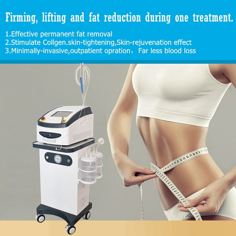 2023 Factory Supply Mini Invasive Fat Removal Body Contouring Skin Lifting Lipolysis Body Shaping Medical Diode Laser Machine 980nm