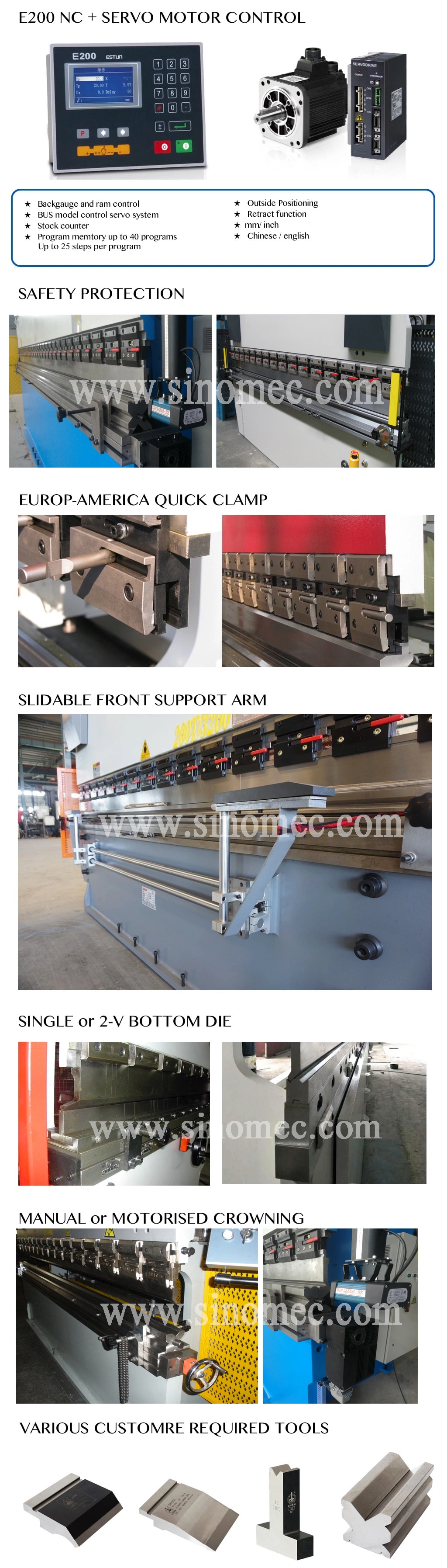 Sheet Metal Press Brake/Plate Press Brake/Sheet Metal Bending Machine /Hydraulic Bending Machine/Hydraulic Press Brake/Bender/Folding Machine Wc67K-125t/3200