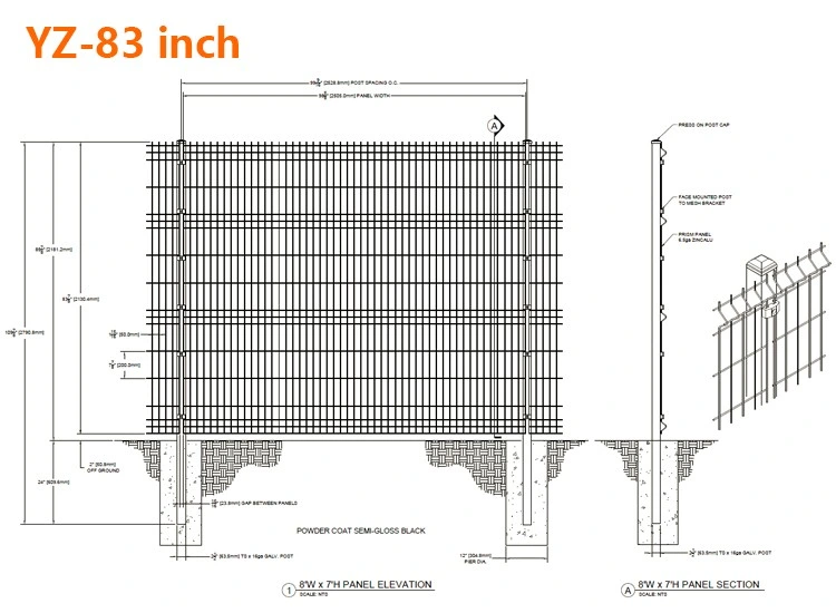 Triangle Bending Fence/Garden Fence Low Price/Fencing Panels