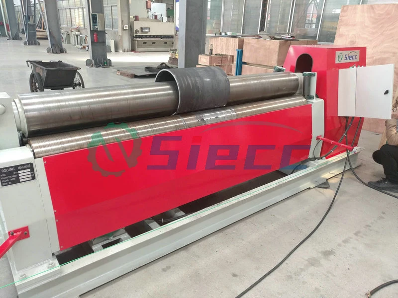 CNC Hydraulic 4-Roller Plate Rolling Machine and Sheet Metal Rolling Bending Machine