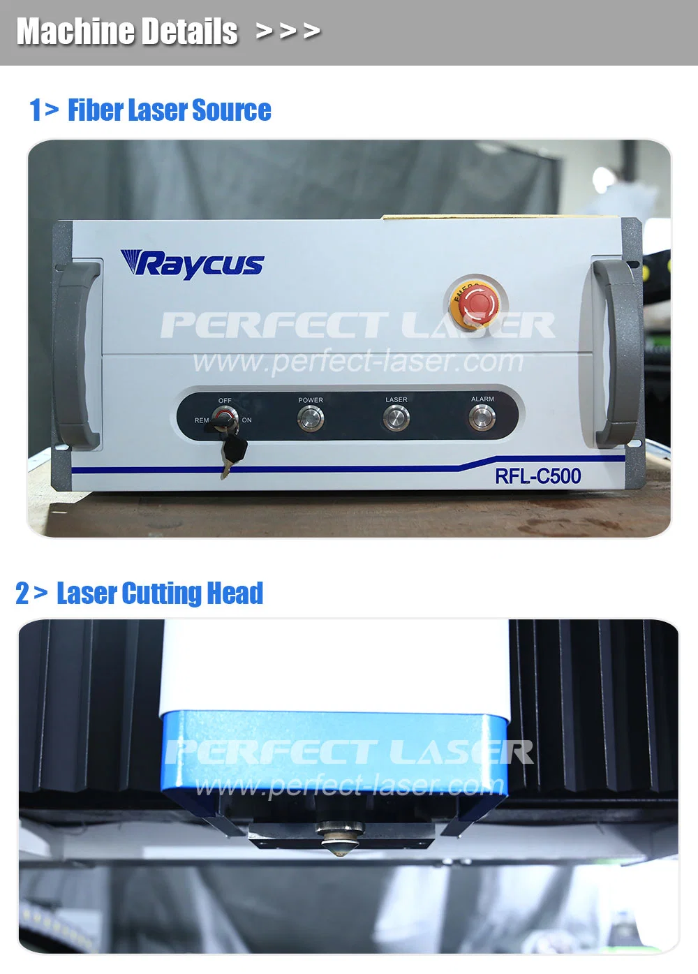 Perfect Laser-1kw 2kw 3kw 500W 1000W 1500W 2000W 3000 Watts Metal Sheet Round Tube Square Pipe Ipg Raycus/Max Rotary CNC Fiber Laser Cutting Machines Price
