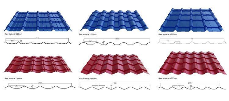 OEM ODM Customized Good Price Glazed Tile Zinc Metal Roofing Sheet Roof Panel Bending Roll Forming Machine