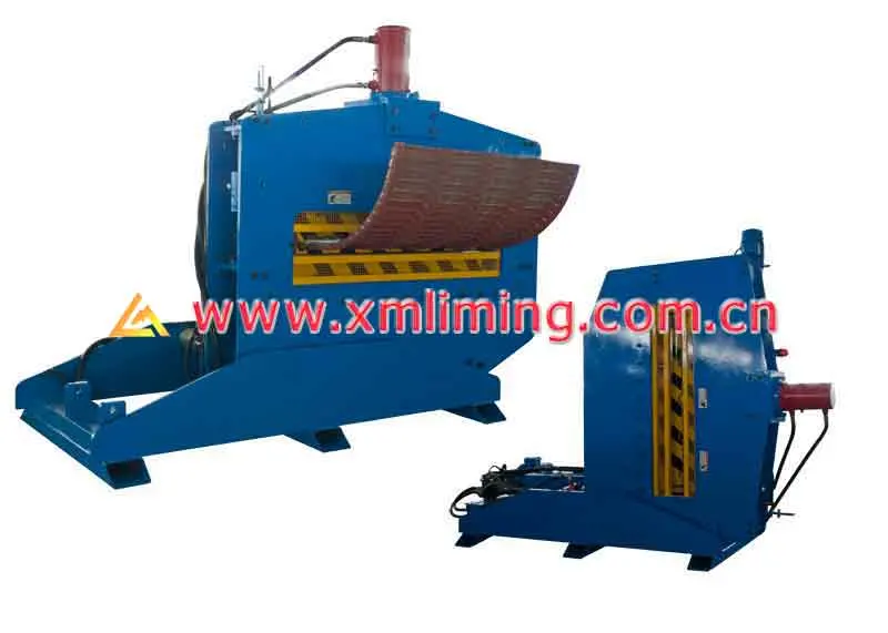 Hydraulic Roll Forming Curved Crimping Machine/ Metal Roof Sheet / Hot Trapezoidal Steel Panel Curving Machine