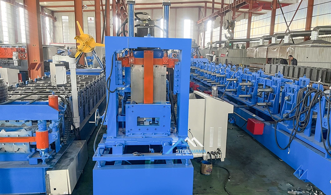 Factory Wholesale Automatic Control Technologies Cold Bending Stamping C Purlin Roll Forming Machine Steel