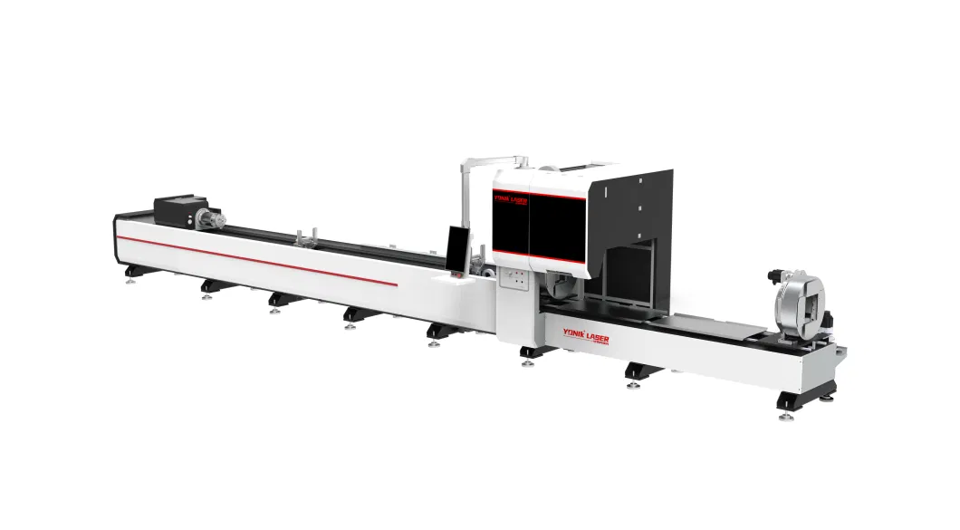 High Speed 70mm 90mm Full Automatic Loading No Dusty Small CNC Iron Fiber Laser Pipe Cutting Machine