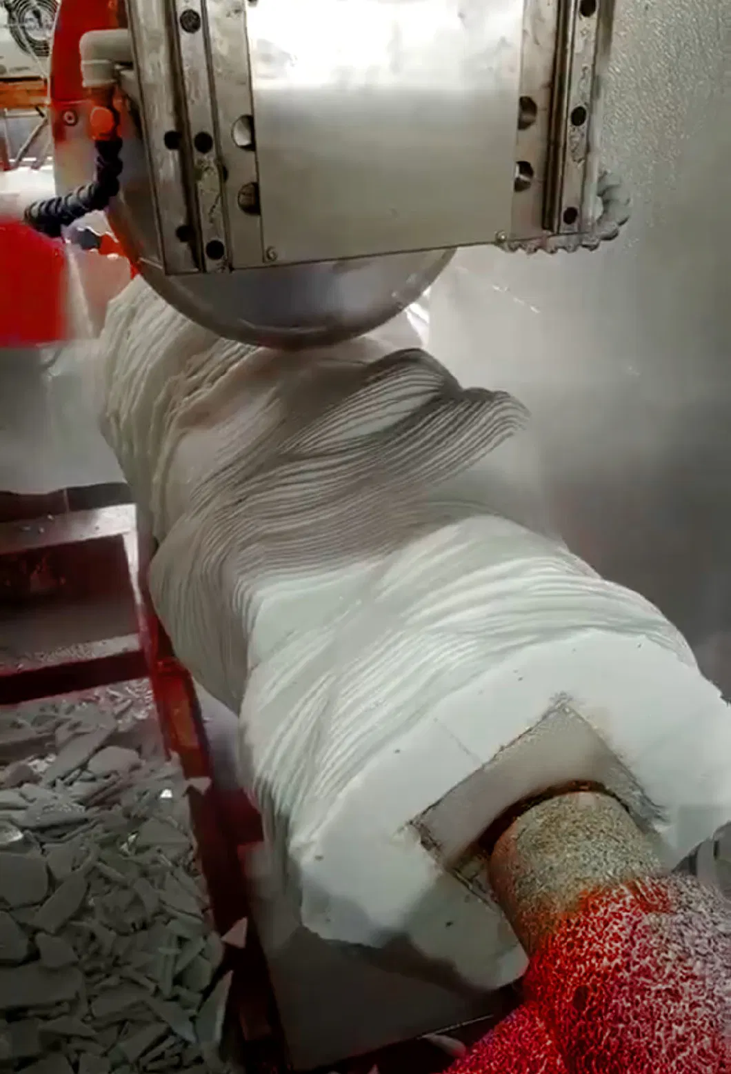 Hualong Stone Machinery CNC Router 3D Engraving Machine Laser Engraver for Stone Granite Marble Quartz Carving