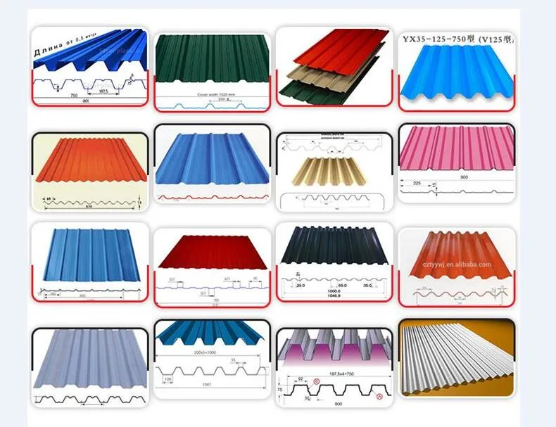 Two Different Panel Profile Double Layer Machine