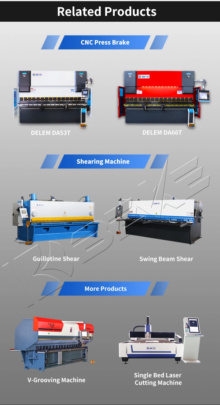 Chinese Manufacturer Da66t CNC Servo Bending Machine Folding 4mm Sheet