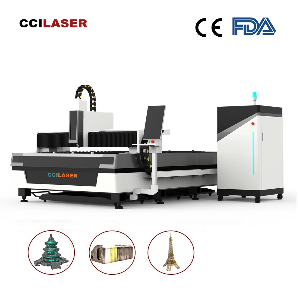 Small Size Laser Cutter High Precision 600*600 600*500mm CNC Fiber Metal Laser Cutting Machine Price 1000W