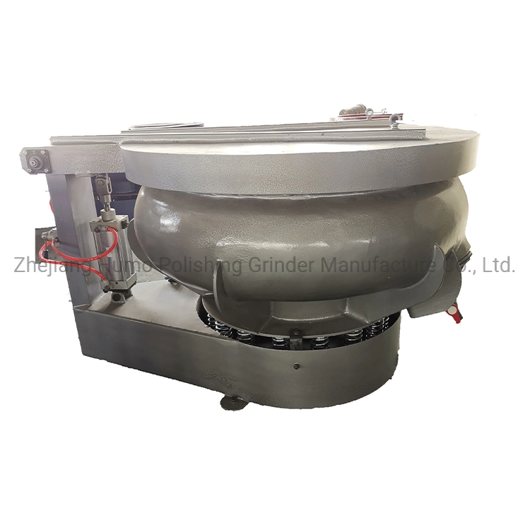 Hot Sell Rotates More Frequently with Curved Wall Bowl Vibratory Finishing Machine