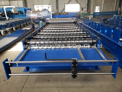 Galvanized Steel Roofing Sheets Roof Panel Profile Roll Forming Device