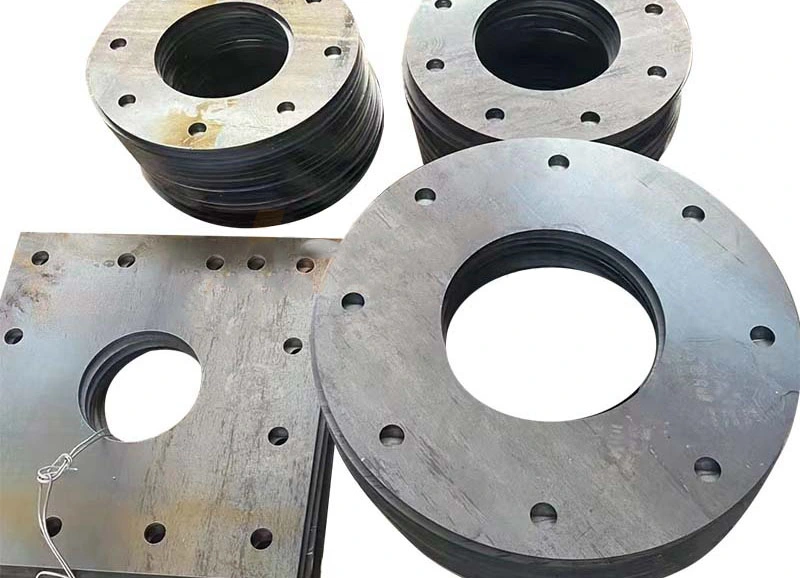 Embedded Plate of Flange Plate CNC Cutting of Flange Plate; Embedded Steel Plate of Flange Plate of 5g Signal Tower Base Welded Anchor Bolt