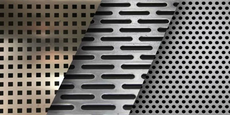 Hot-Dipped Round Hole Punched Perforated Metal Screen Sheet Panel