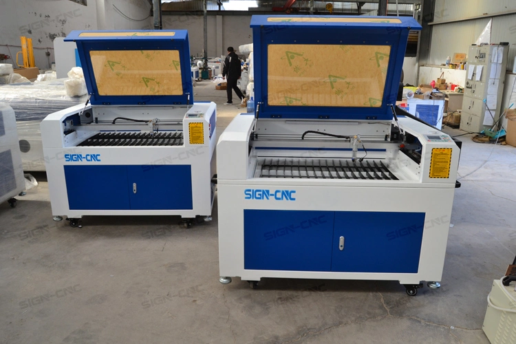 Wood/Acrylic/Glass/PVC/MDF/Paper CNC Laser Engraving and Cutting Machine CO2 Laser Engraving Machine 1390
