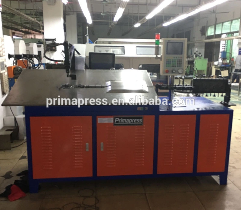 50mm Gear Digital Panel Steel Rod Bar Bending Machine Hot Sale 2D Wire Bender From Bending Machinery