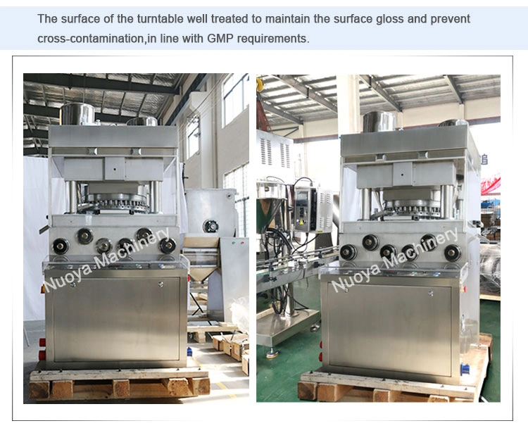 Zpw41 Industrial Effervescent Shaped Tablets Fully Automatic High Speed Double Sided Tablet Press