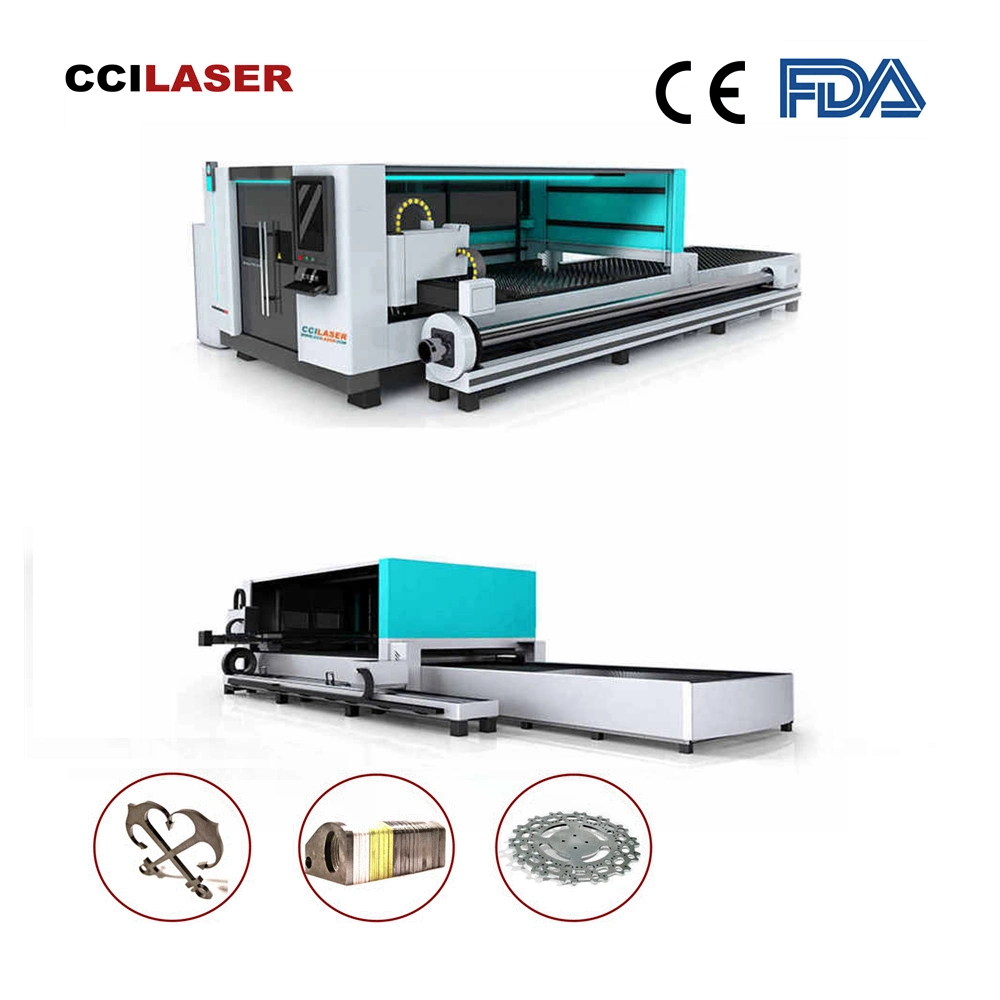 Agent Needed Shandong Cci Laser CNC Metal Cutting Laser Machines Price Stainless Steel Sheet Fiber Laser Cutter 2kw 1kw for 3-25mm Stainless Steel 6000W 3kw 8kw