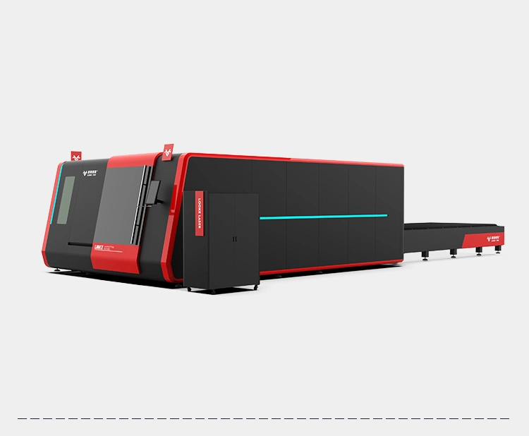 Cheap Factory Price 12000W Fiber Laser Cutting CNC Fiber Laser Cutting Machine Cosed Type Exchange Table