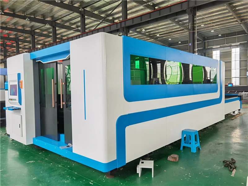 1kw 2kw 3kw 4kw 6kw 8kw 12kw Carbon Steel All Cover Mild Stainless Steel Aluminum Copper CNC Sheet Metal or Tube Pipe Fiber Laser Cutting with 3 Years Warranty