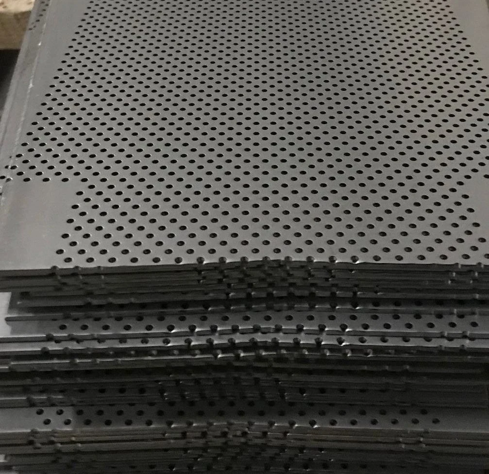 Hot-Dipped Round Hole Punched Perforated Metal Screen Sheet Panel