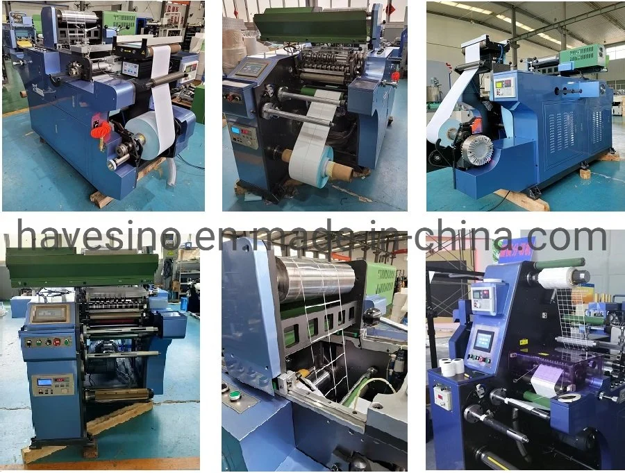 Printed Wine Bottle Labels Die Cutting Slitting Rewinding Machine Stickers Packaging Cosmetic Labels Sticker Die Cutter Slitter Rewinder Machine