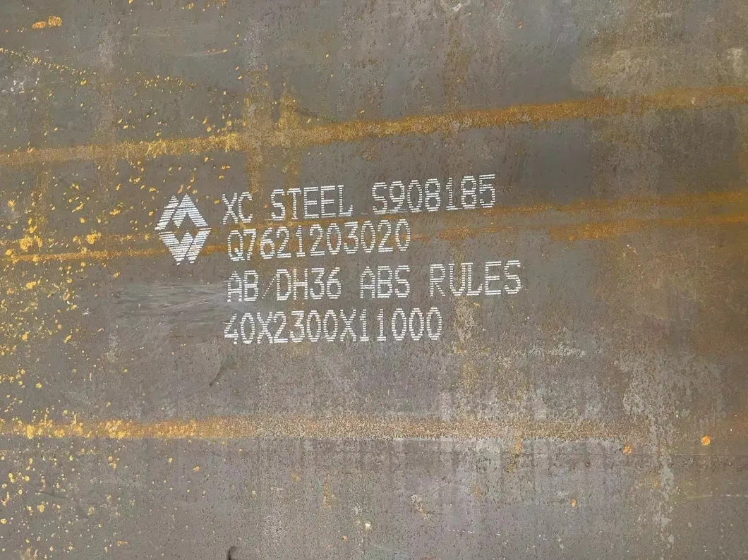 ABS Certificate Hot Rolled CCS Gr. B Ah36 Shipping Build Steel Plates 15X2000X5800mm CNC Flame Cutting Marine Alloy Steel Ship Plate