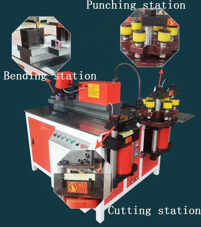 Hydraulic Busbar Cutting Punching Bending Machine CNC Busbar Machine Bus Bar Bender