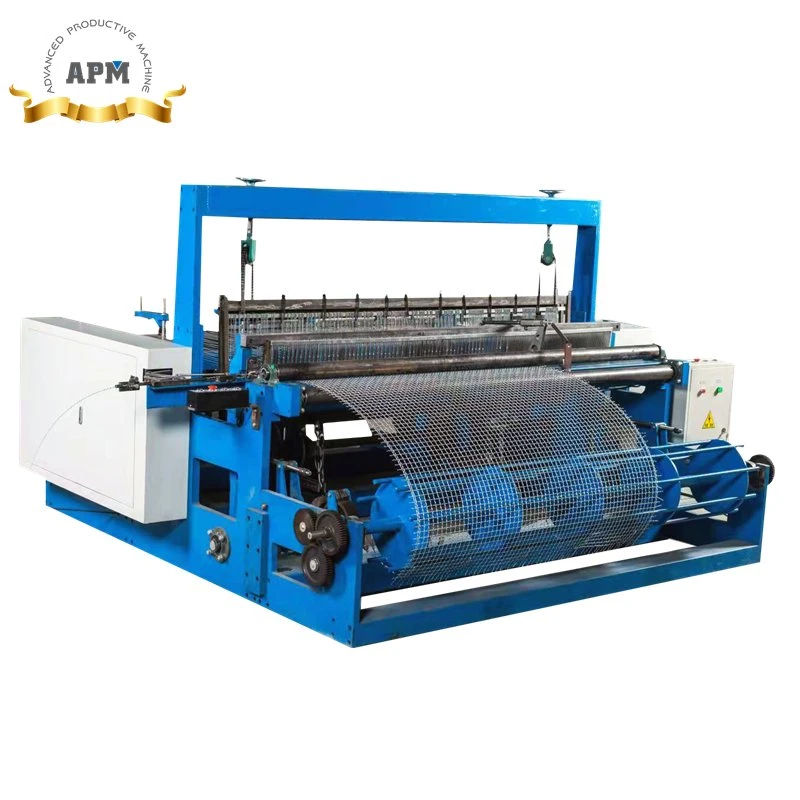 Semi Automatic Crimped Wire Mesh Weaving Machine for Sieve Screen Fence Panel