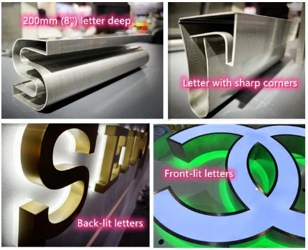 Fabrication of Large 3D Letters Using CNC Channel Letter Bending Machine