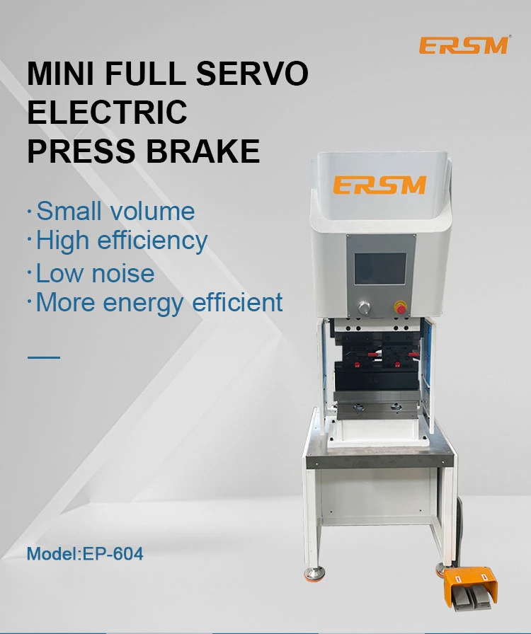 Energy Saving Arc Continuous Bending Mini Servo Press Brake