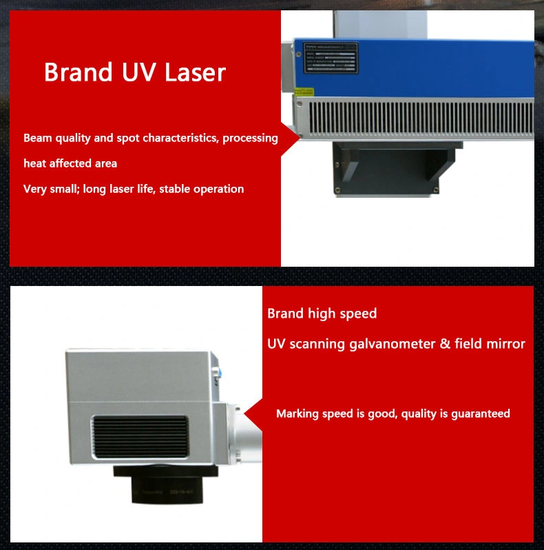 15W Plastic UV Laser Engraving Machine